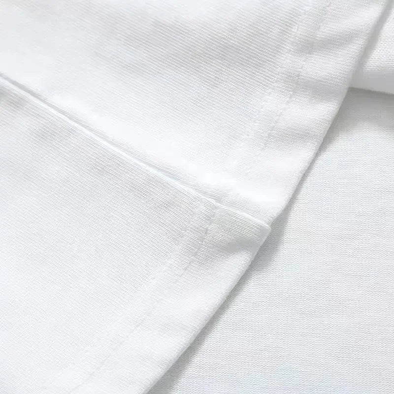 New 100% cotton men's and women's autumn long sleeved T-shirt, versatile, mountain printed, comfortable… - product view 5