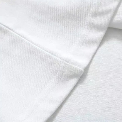 New 100% cotton men's and women's autumn long sleeved T-shirt, versatile, mountain printed, comfortable… - product view 5